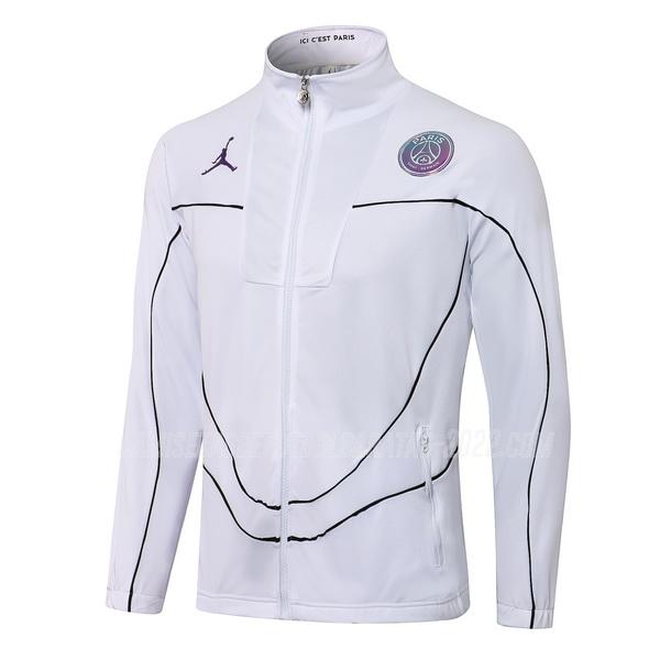 chaqueta paris saint-germain top blanco 2021-22