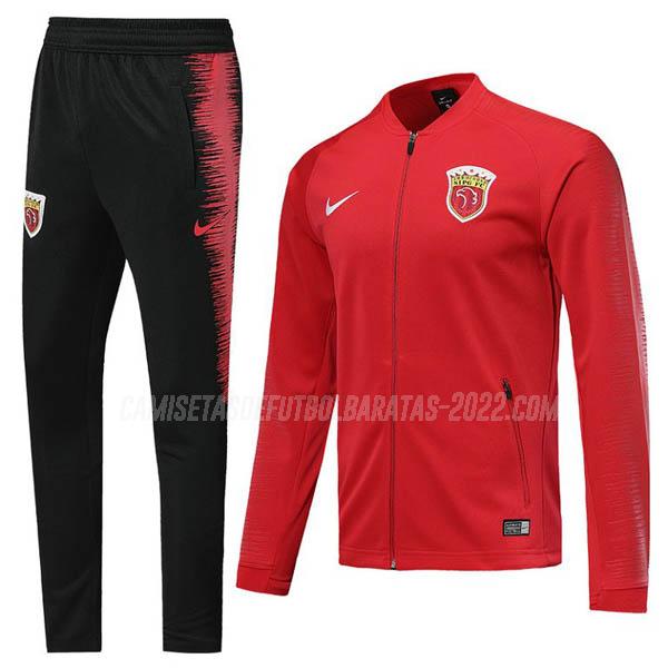 chaqueta shanghai sipg rojo 2019-2020