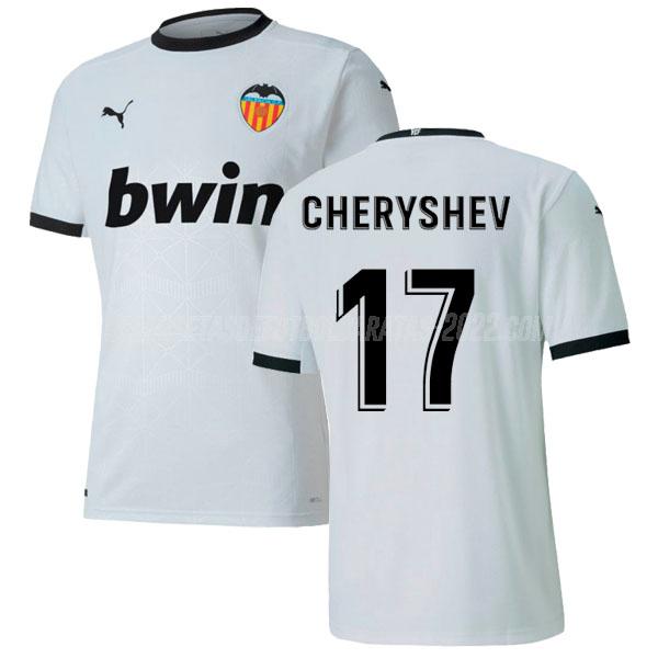 cheryshev camiseta de la 1ª equipación valencia 2020-21