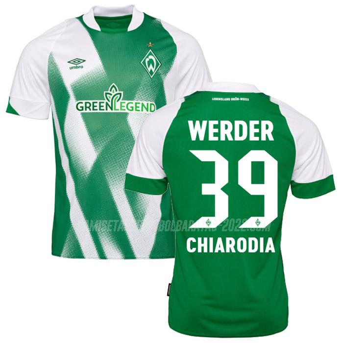 chiarodia camiseta 1ª equipación werder bremen 2022-23