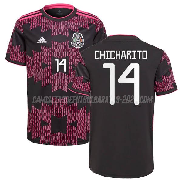 chicharito camiseta de la 1ª equipación méxico 2021-22