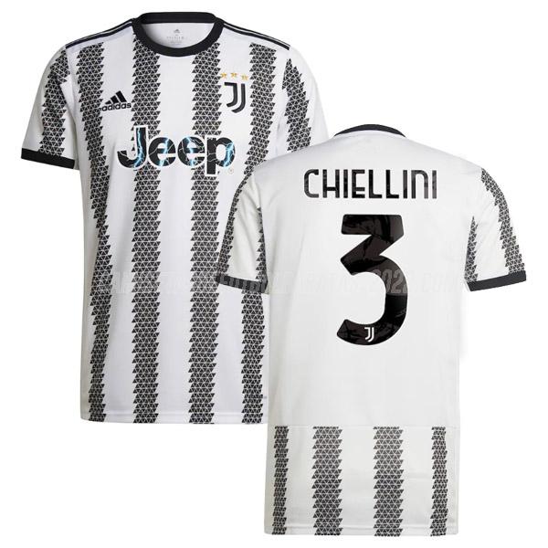 chiellini camiseta 1ª equipación juventus 2022-23