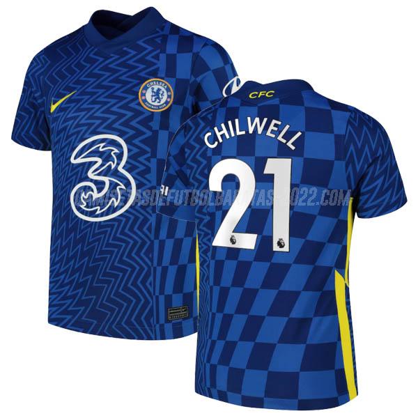 chilwell camiseta de la 1ª equipación chelsea 2021-22