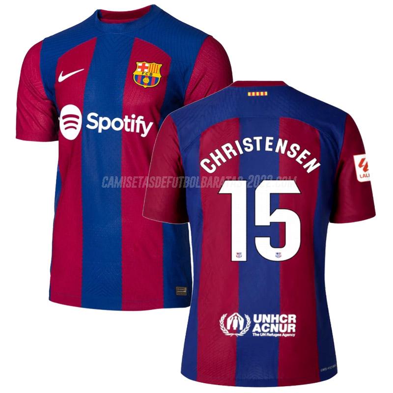 christensen camiseta de la 1ª equipación barcelona edición de jugador 2023-24
