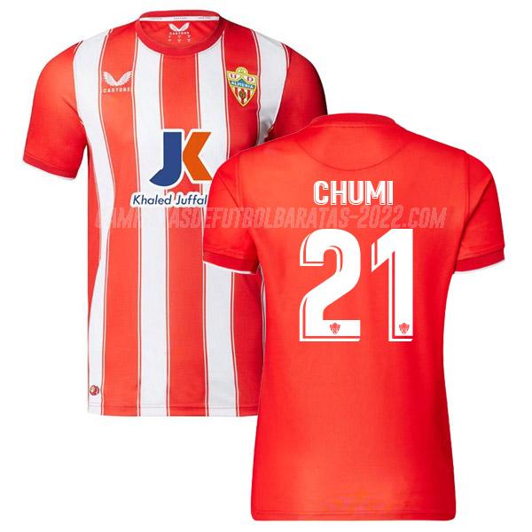 chumi camiseta 1ª equipación almeria 2022-23