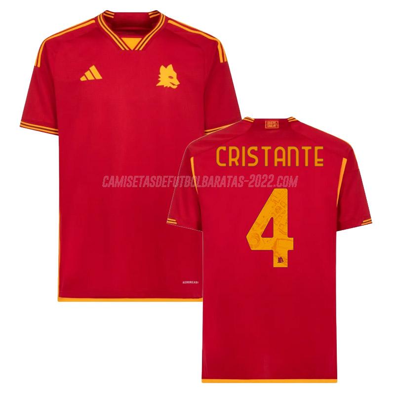 cristante camiseta de la 1ª equipación roma 2023-24