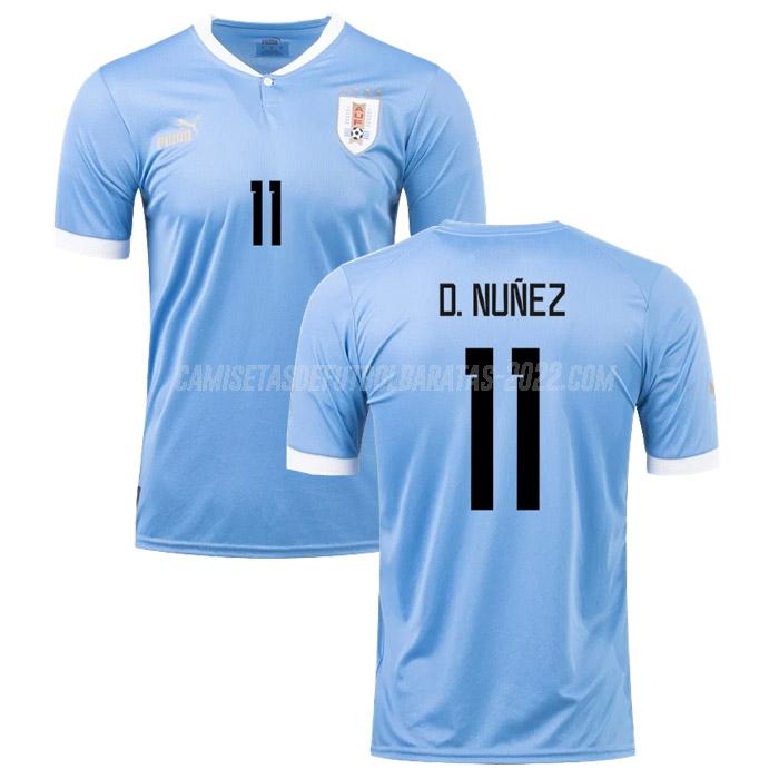 d. nunez camiseta 1ª equipación uruguay copa mundial 2022