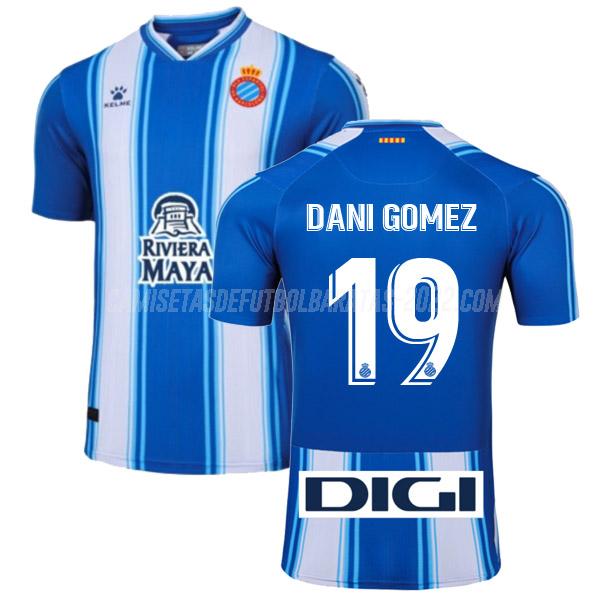 dani gomez camiseta 1ª equipación espanyol 2022-23