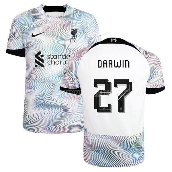 darwin camiseta 2ª equipación liverpool 2022-23