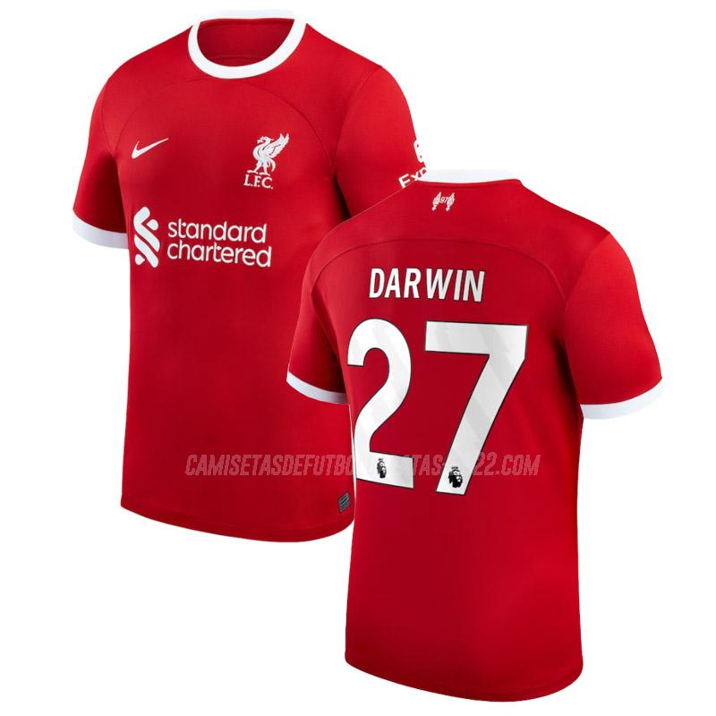 darwin camiseta de la 1ª equipación liverpool 2023-24