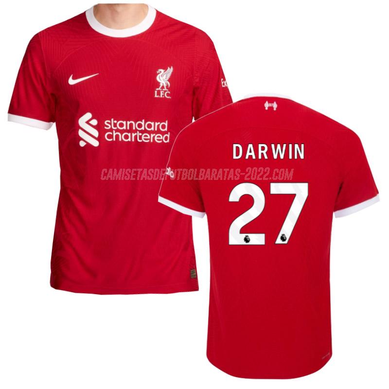 darwin camiseta de la 1ª equipación liverpool edición de jugador 2023-24