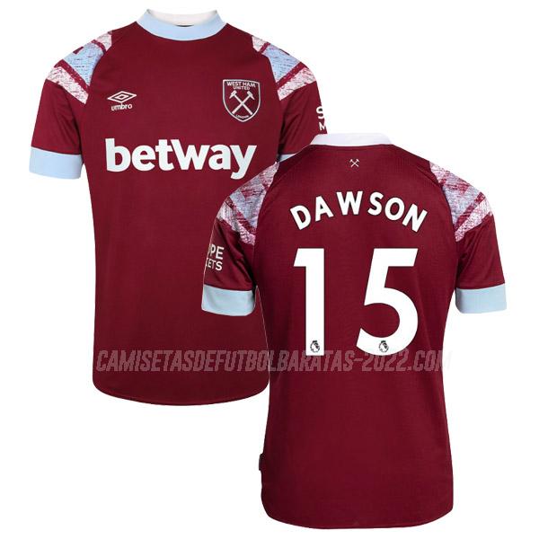 dawson camiseta 1ª equipación west ham 2022-23
