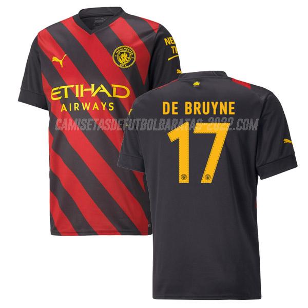 de bruyne camiseta 2ª equipación manchester city 2022-23
