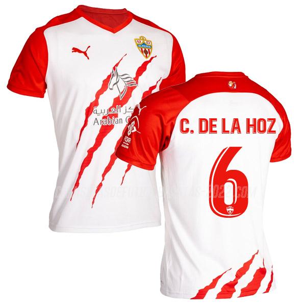 de la hoz camiseta de la 1ª equipación almeria 2021-22
