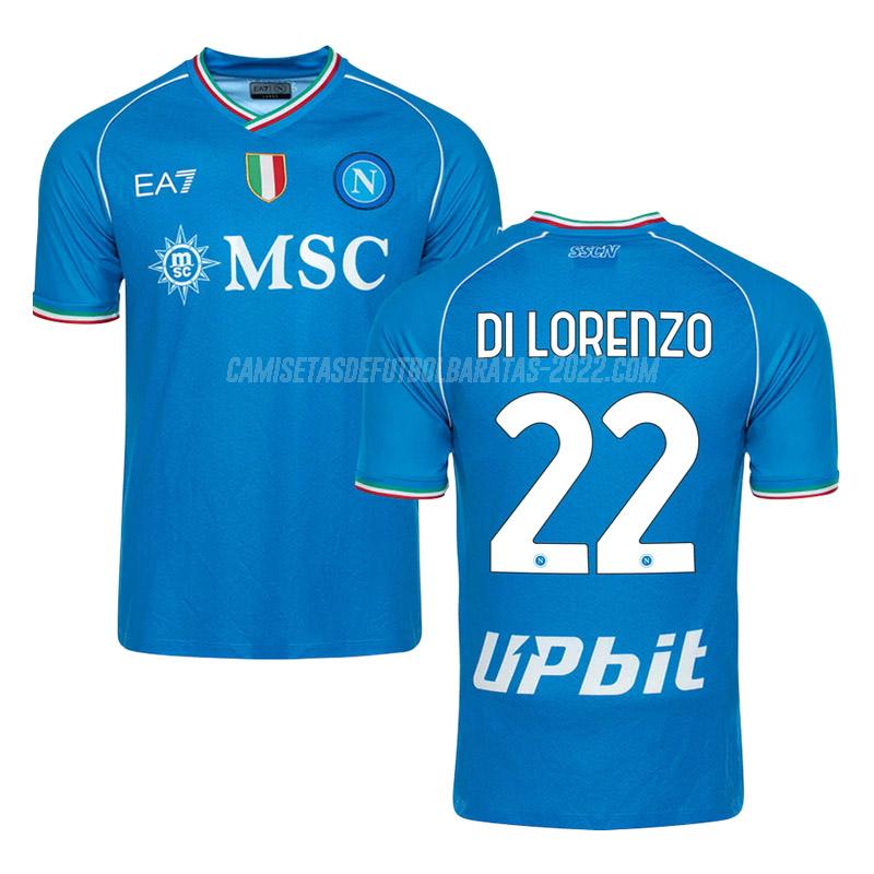 di_lorenzo camiseta de la 1ª equipación napoli 2023-24