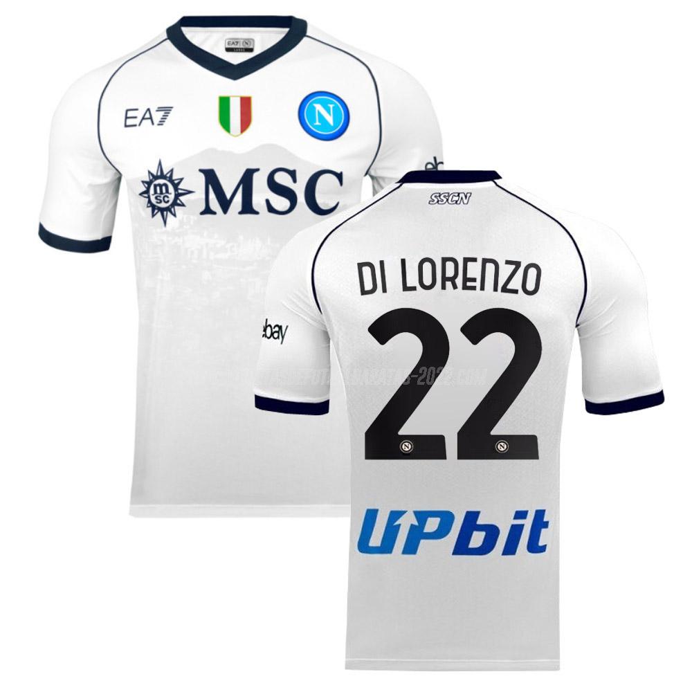 di_lorenzo camiseta de la 2ª equipación napoli 2023-24