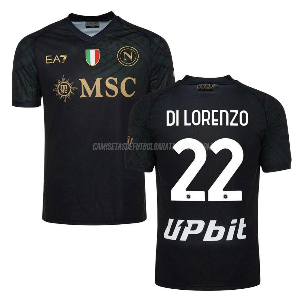 di_lorenzo camiseta de la 3ª equipación napoli 2023-24