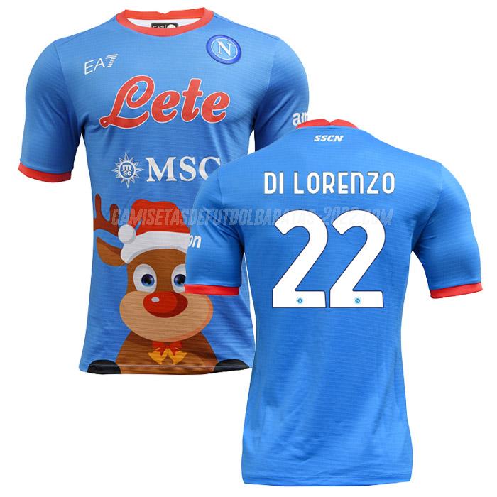 di lorenzo camiseta napoli christmas 2022