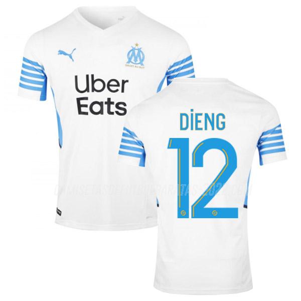 dieng camiseta de la 1ª equipación marseille 2021-22