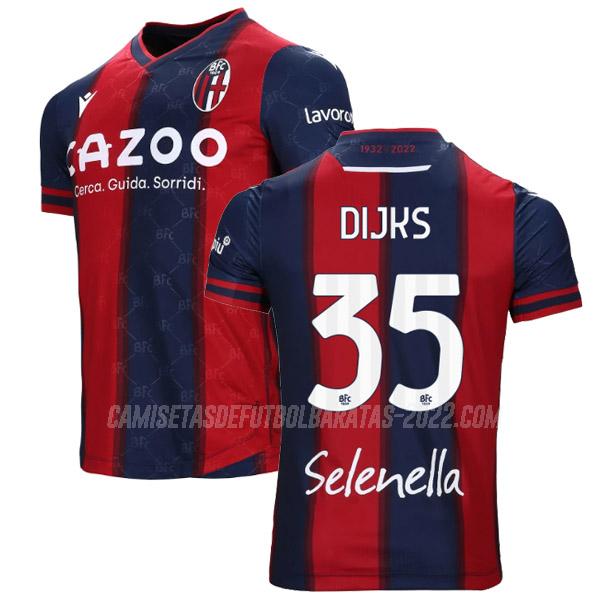 dijks camiseta 1ª equipación bologna 2022-23