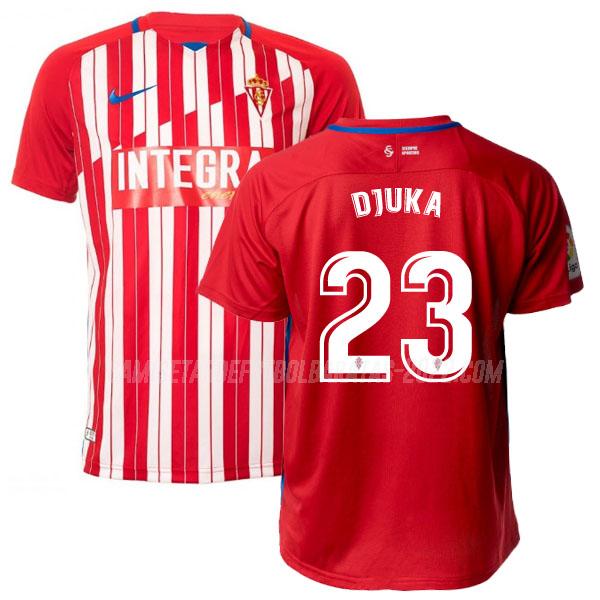 djuka camiseta de la 1ª equipación sporting gijon 2020-21