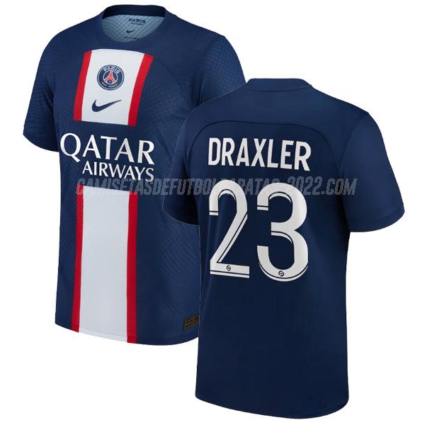 draxler camiseta 1ª equipación paris saint-germain 2022-23