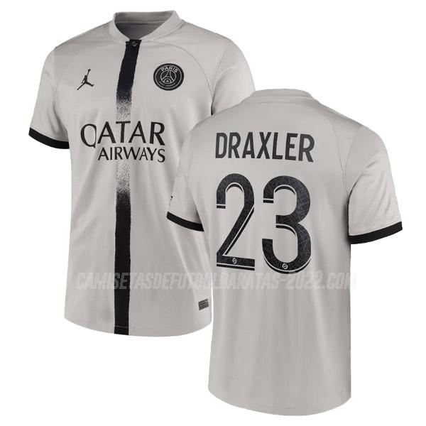 draxler camiseta 2ª equipación paris saint-germain 2022-23