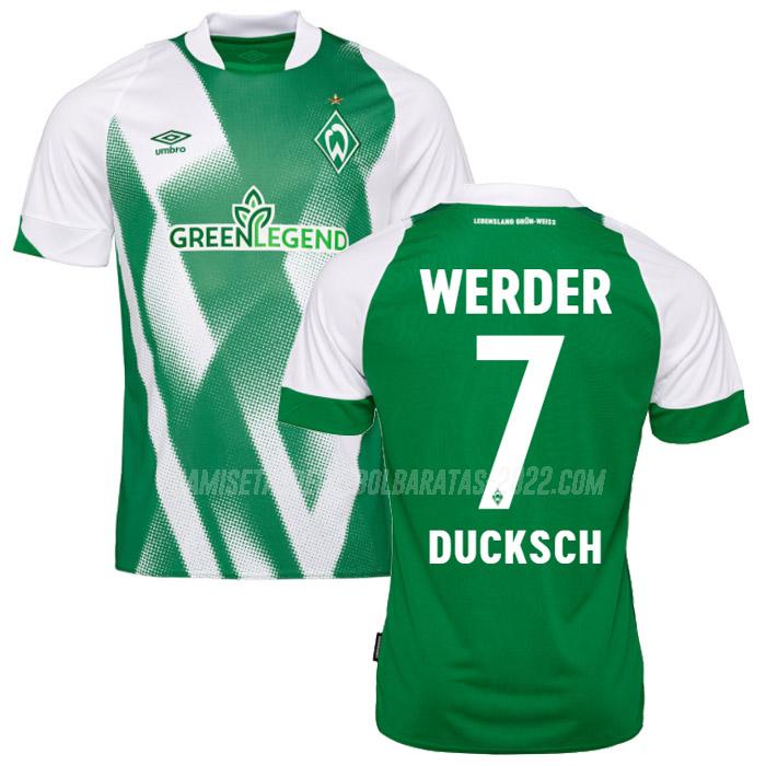 ducksch camiseta 1ª equipación werder bremen 2022-23