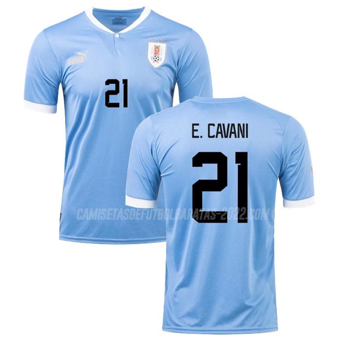 e. cavani camiseta 1ª equipación uruguay copa mundial 2022