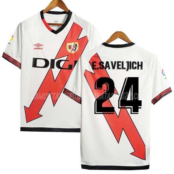 e.saveljich camiseta 1ª equipación rayo vallecano 2022-23