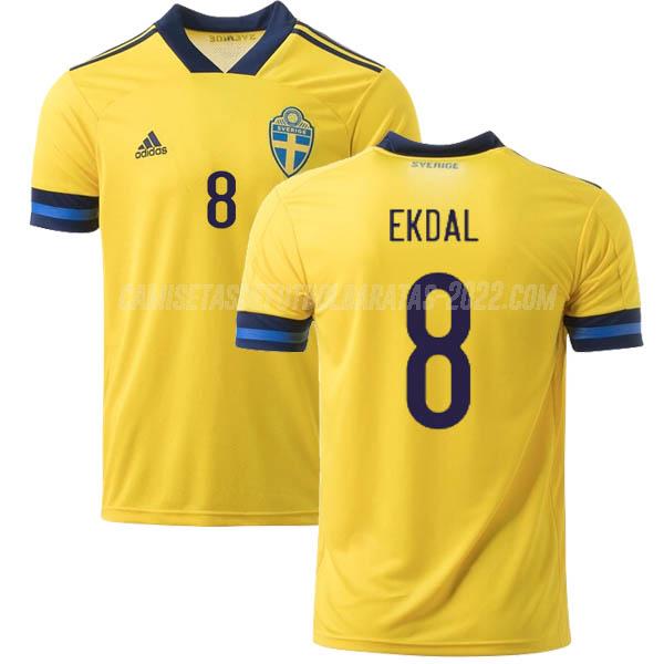 ekdal camiseta de la 1ª equipación suecia 2020-2021