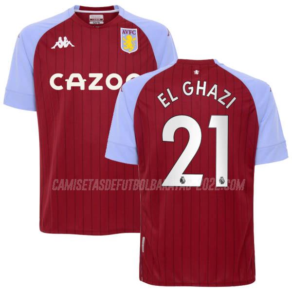 el ghazi camiseta de la 1ª equipación aston villa 2020-21