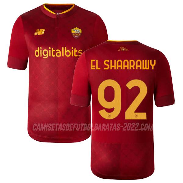 el shaarawy camiseta de la 1ª equipación roma 2022-23