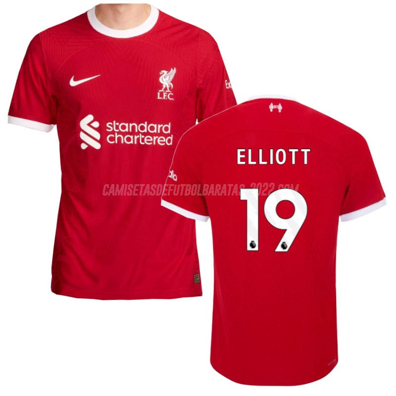 elliott camiseta de la 1ª equipación liverpool edición de jugador 2023-24