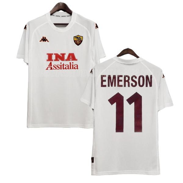 emerson camiseta retro 2ª equipación roma 2000-2001