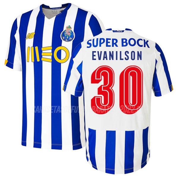 evanilson camiseta de la 1ª equipación porto 2020-21