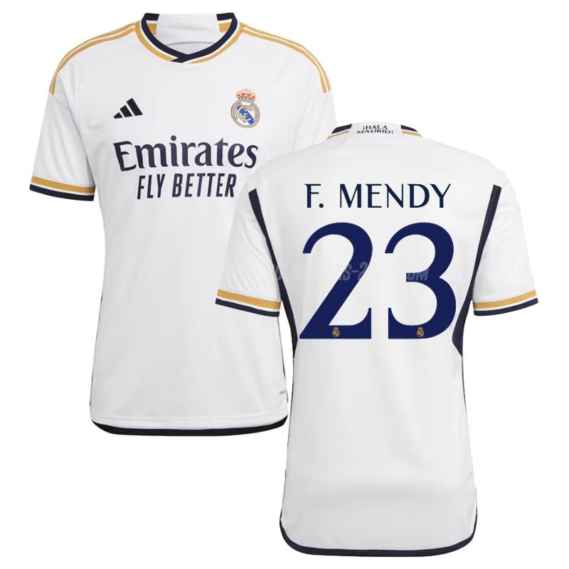 f. mendy camiseta de la 1ª equipación real madrid 2023-24