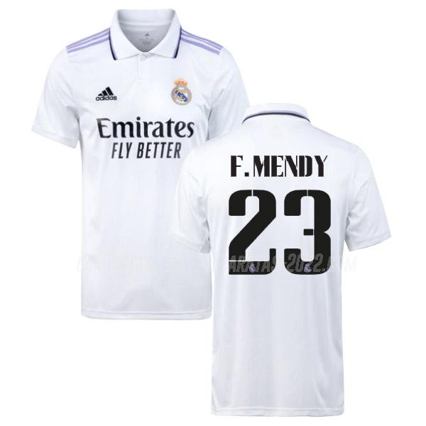 f.mendy camiseta 1ª equipación real madrid 2022-23