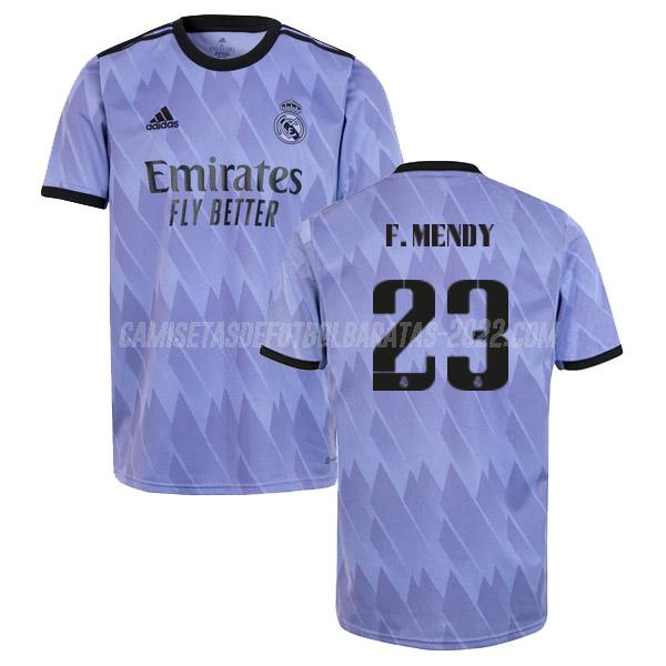 f.mendy camiseta 2ª equipación real madrid 2022-23