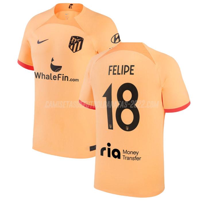 felipe camiseta 3ª equipación atletico madrid 2022-23
