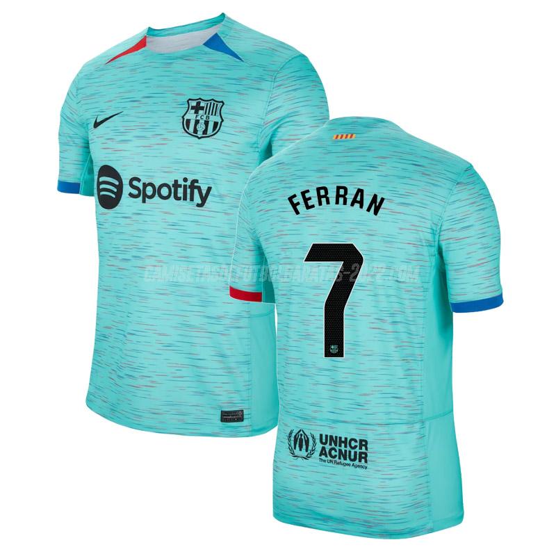 ferran camiseta de la 3ª equipación barcelona 2023-24