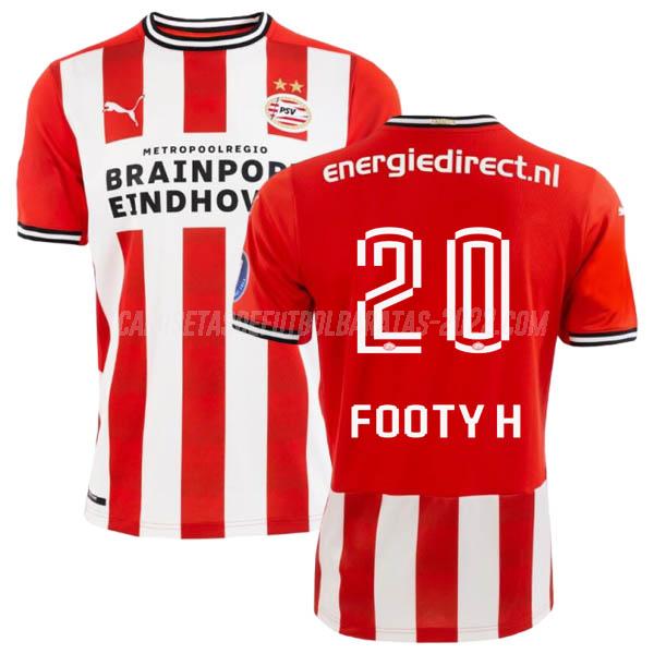 footyh camiseta de la 1ª equipación eindhoven 2020-21