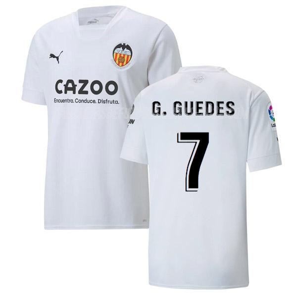 g. guedes camiseta 1ª equipación valencia 2022-23