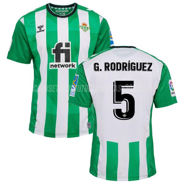 g. rodriguez camiseta 1ª equipación real betis 2022-23