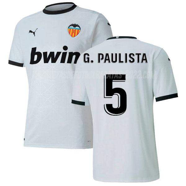 gabriel paulista camiseta de la 1ª equipación valencia 2020-21