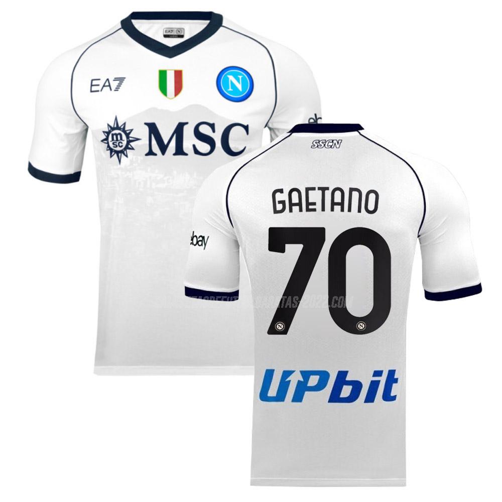gaetano camiseta de la 2ª equipación napoli 2023-24
