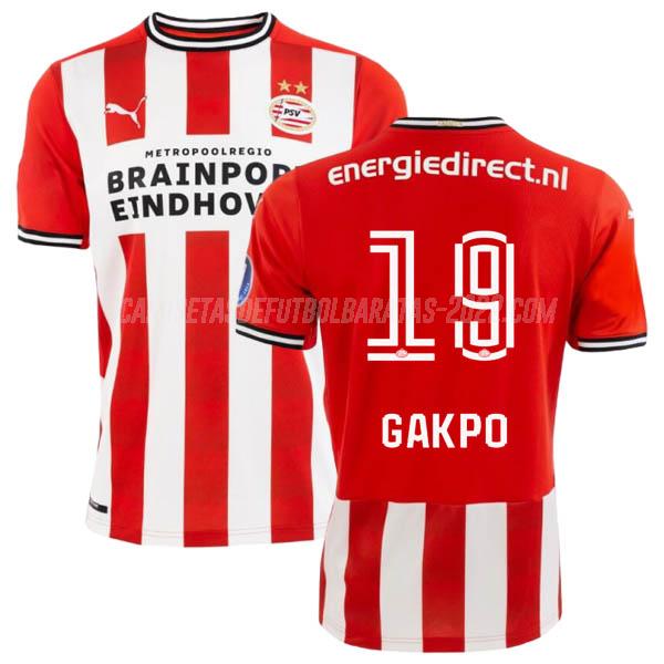 gakpo camiseta de la 1ª equipación eindhoven 2020-21