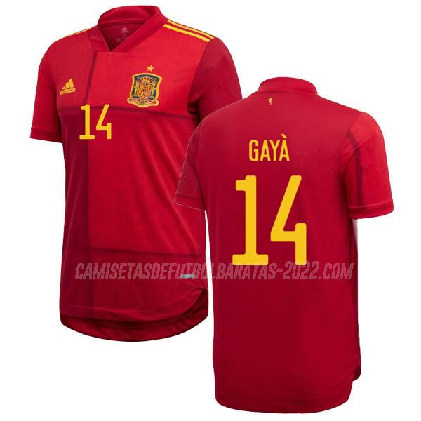 gaya camiseta de la 1ª equipación españa 2020-2021