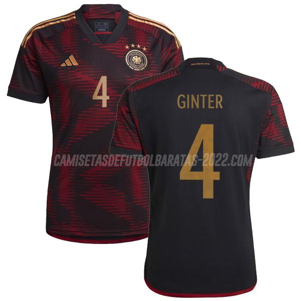 ginter camiseta 2ª equipación alemania copa mundial 2022