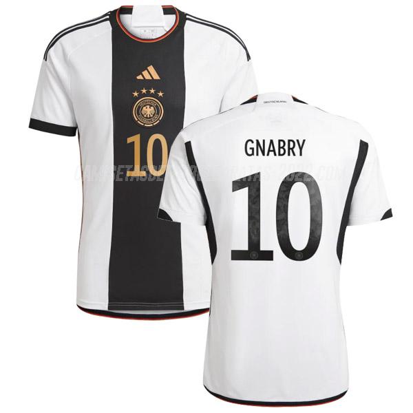 gnabry camiseta 1ª equipación alemania copa mundial 2022